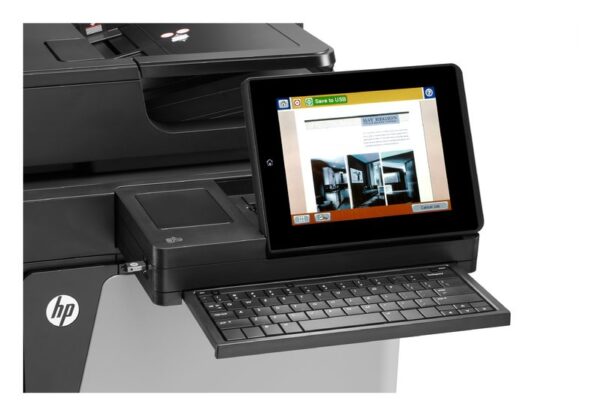 Refurbished A4 HP LaserJet Enterprise M630F Mono Laser Multifunction Printer - Duplex, Network - Image 2