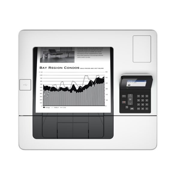 Refurbished HP Enterprise M506DN A4 Mono Laser Printer F2A69A Duplex - Network - Image 2