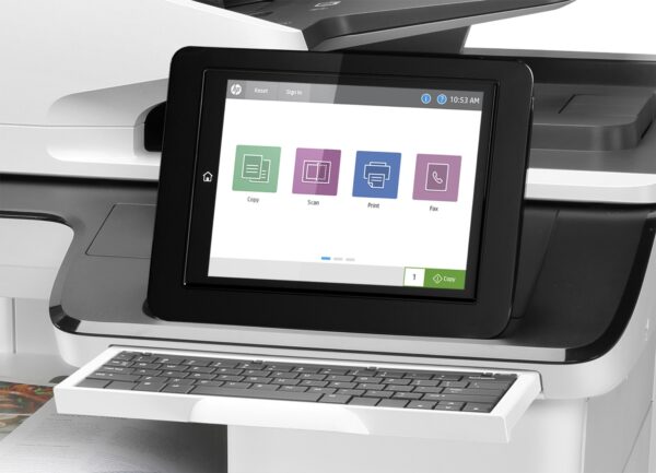 Refurbished HP LaserJet Enterprise Flow MFP M776z A4 A3 Wi-Fi Colour Laser Printer 3WT91A - Image 4