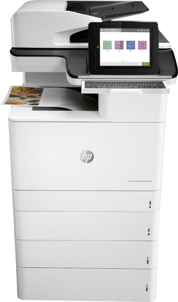 Refurbished HP LaserJet Enterprise Flow MFP M776z A4 A3 Wi-Fi Colour Laser Printer 3WT91A