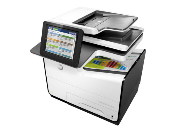 Refurbished HP PageWide Managed Colour MFP E58650dn Duplex - Network Inkjet A4 50ppm L3U42A with 3x500 Sheet Paper Feeder and Stand - Image 3