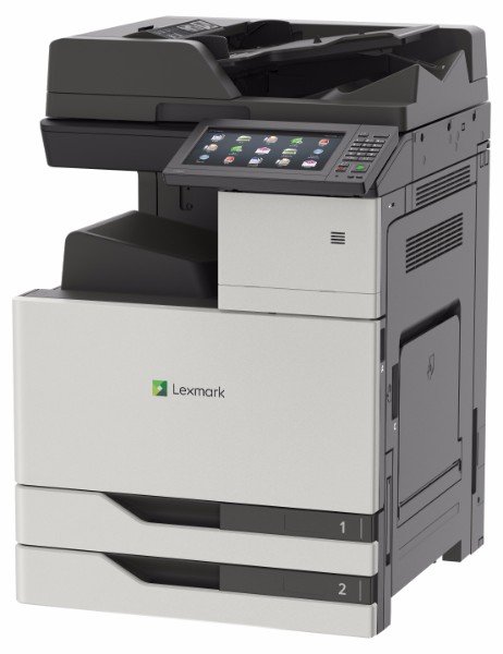 Refurbished Lexmark XC9235 A3-A4 Colour Multifunction Laser Printer Copier, Scan, Fax, Duplex Print - Image 4