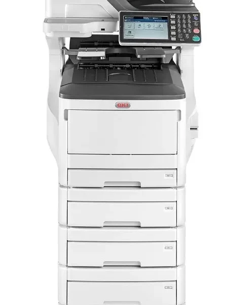 Refurbished Oki A3 – A4 ES8453DNV Multifunction MFP Colour Printer Copier, Scan, Fax, Duplex with 4 Trays