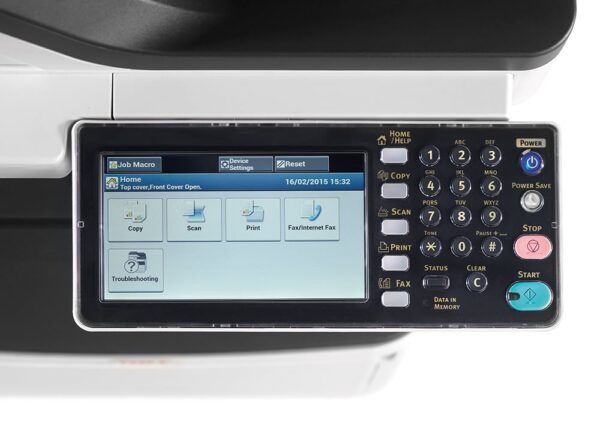 Refurbished OKI MC853dnct A3 Colour Multifunction LED Laser Printer 3 Trays and Stand - Image 3
