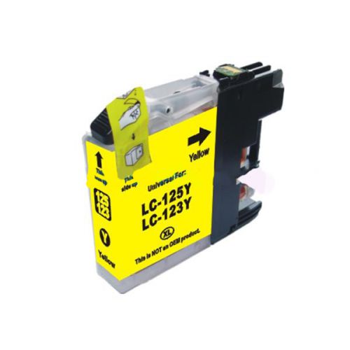 Comp Brother LC123Y Yw Std Cap Ink Ctg