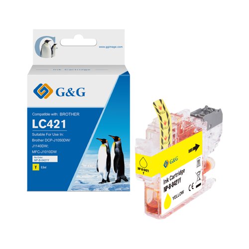 Compatible Brother LC421Y