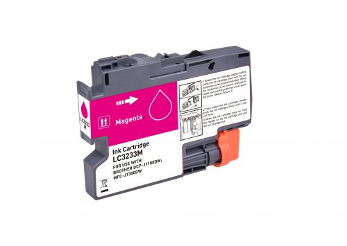 Comp Brother LC3233M Magenta Ink Ctg
