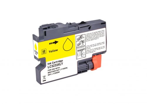 Comp Brother LC3233Y Yellow Ink Ctg