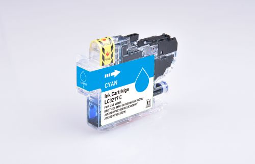 Comp Brother LC3217C Cyan Ink Ctg