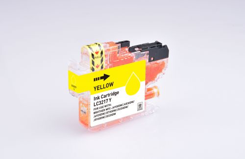 Comp Brother LC3217Y Yellow Ink Ctg