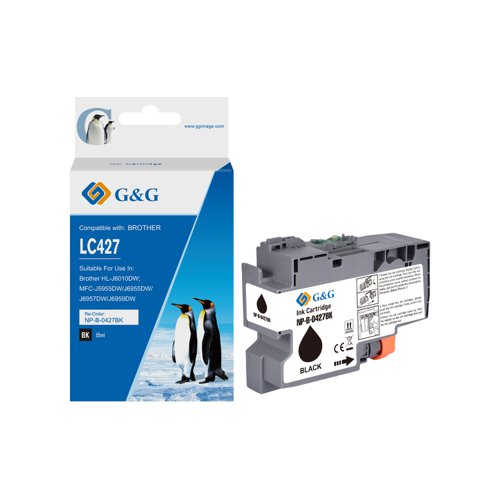 Compatible Brother LC427BK