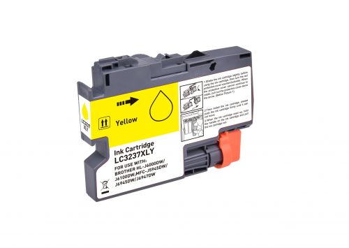 Comp Brother LC3237Y Yellow Ink Ctg