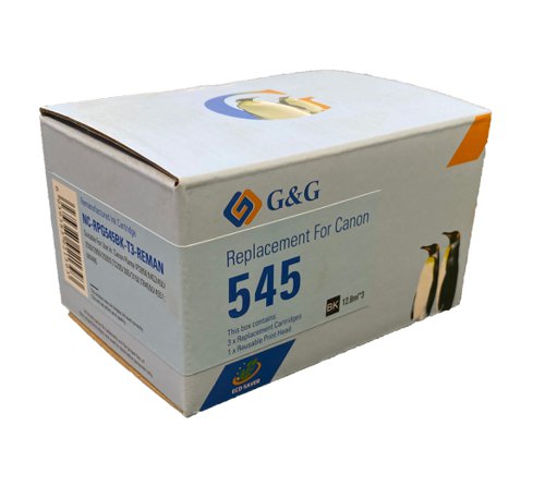Reman Canon G+G PG-545XLBK ES Inkjets