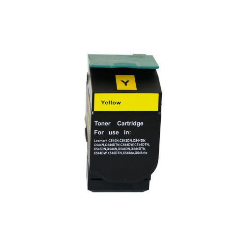 Reman Lexmark C544Y C544XIYG Toner