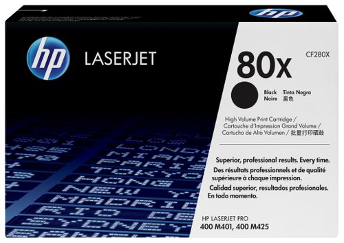 HP CF280X Black 6900 Pages Toner