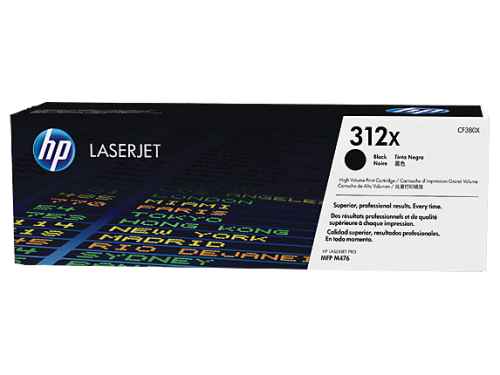 HP CF380X Black 4400 Pages Toner