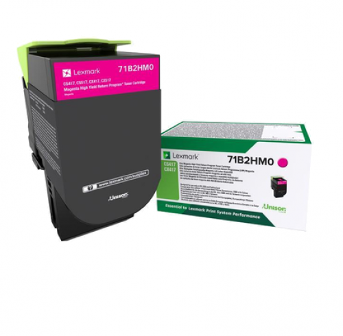 Lexmark 71B2HM0 Magenta 3500 Pages Toner