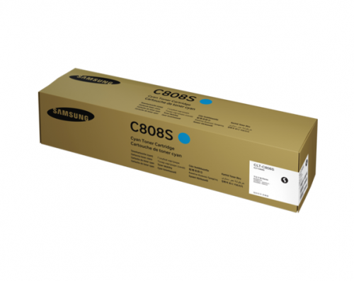 Samsung CLT-C808S Cyan 20000 Pages Toner