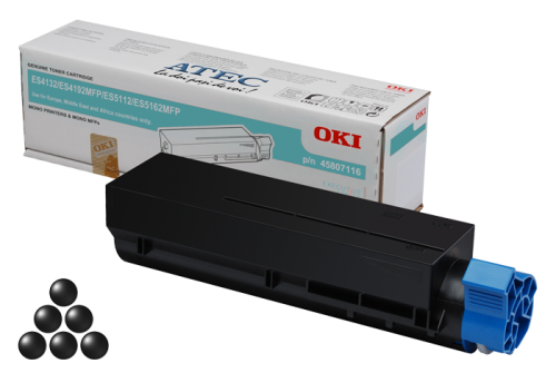OKI 45807116 Black 12000 Pages Toner