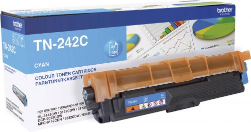 Brother TN-242C Cyan 1400 Pages Toner