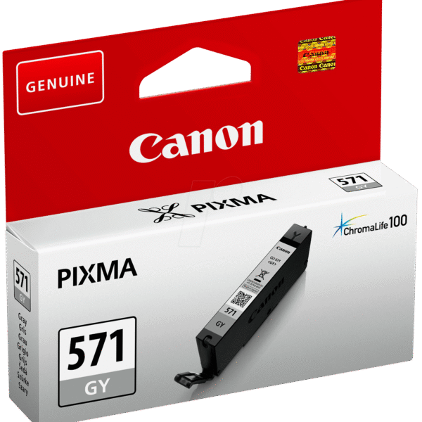 OEM Canon CLI-571GY Grey Original Ink Cartridge 0389C001
