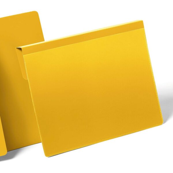 Durable Hanging Pocket A5 Yellow (50)