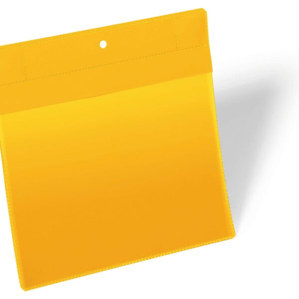 Durable Neodym Magnetic Pocket A5 Yellow (10)
