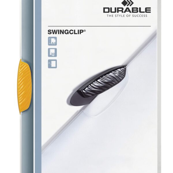 Durable SWINGCLIP A4 Folder Yellow (25)
