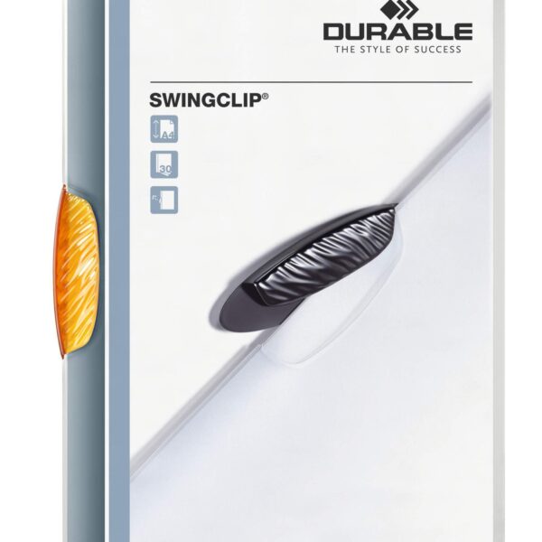 Durable SWINGCLIP A4 Folder Orange (25)