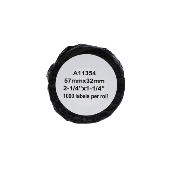 Comp Dymo 11354 Multipurpose Labels (Paper) Pack of 1000 S0722540 (32mm x 57mm)