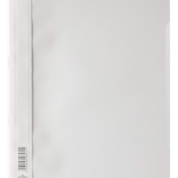 Durable Clear View A4 Folder White  (25)