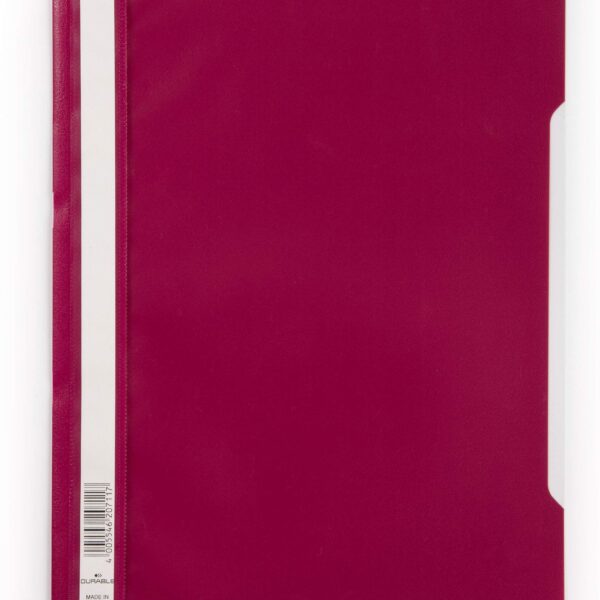 Durable Clear View A4 Folder Red (50)