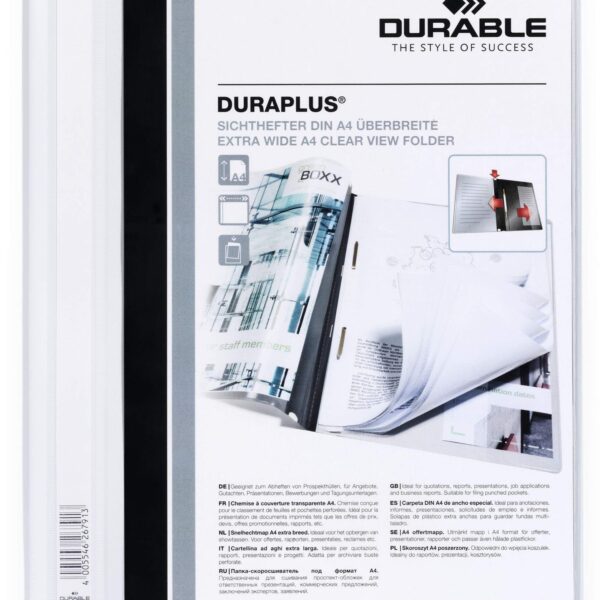 Durable DURAPLUS A4+ Folder White (25)
