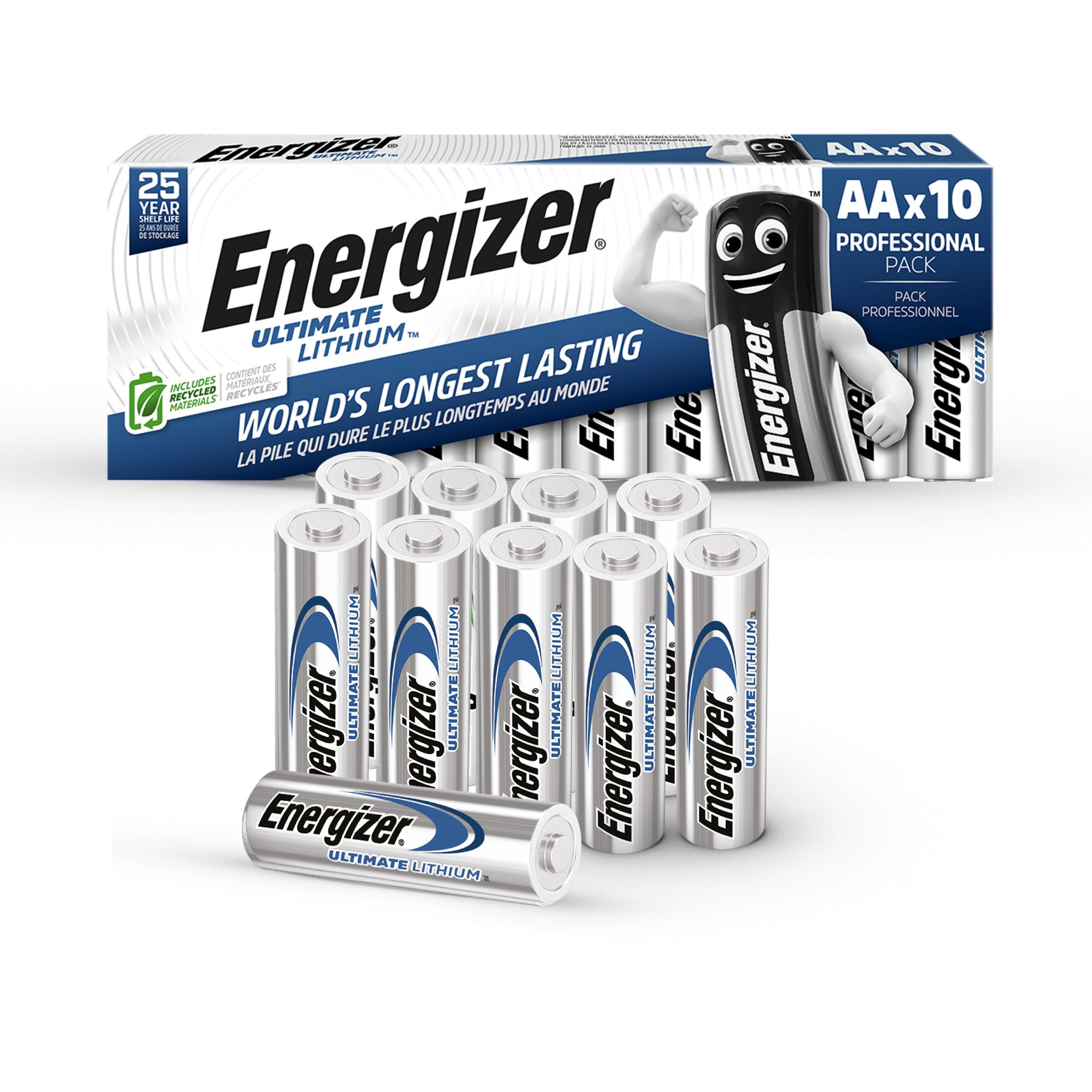 Energizer Ultimate Lithium AA Pack of 10
