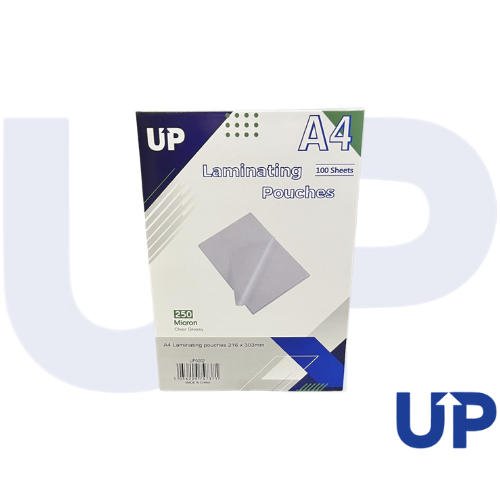 UP Laminating Pouch A4 250 micron (100)